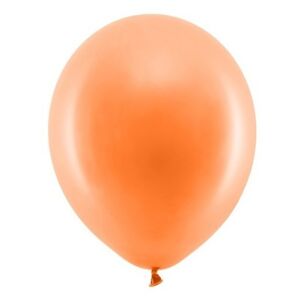 Balóniky dekoračné 30 cm Rainbow oranžové 100 ks