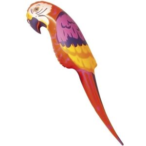Papagáj nafukovací červený 116 cm