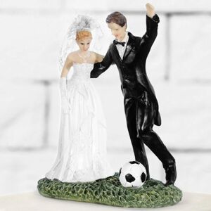 Svadobné figúrky Nevesta a ženích futbalisti